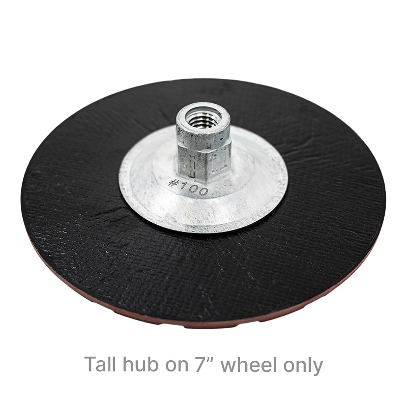 Ceramic Cup Wheel 7" tall hub
